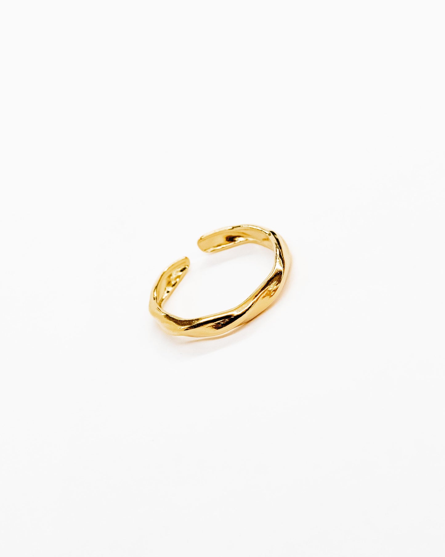 Anel Golden Twist