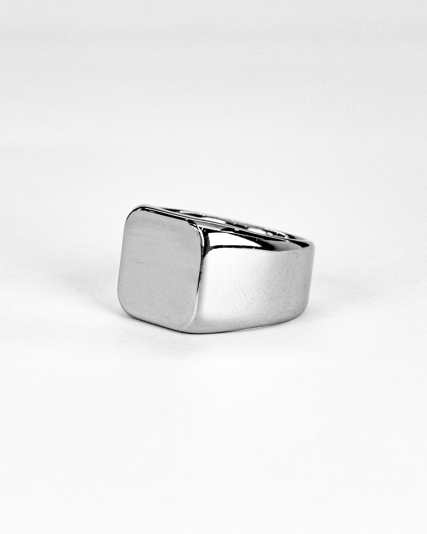 Anel Matte Silver