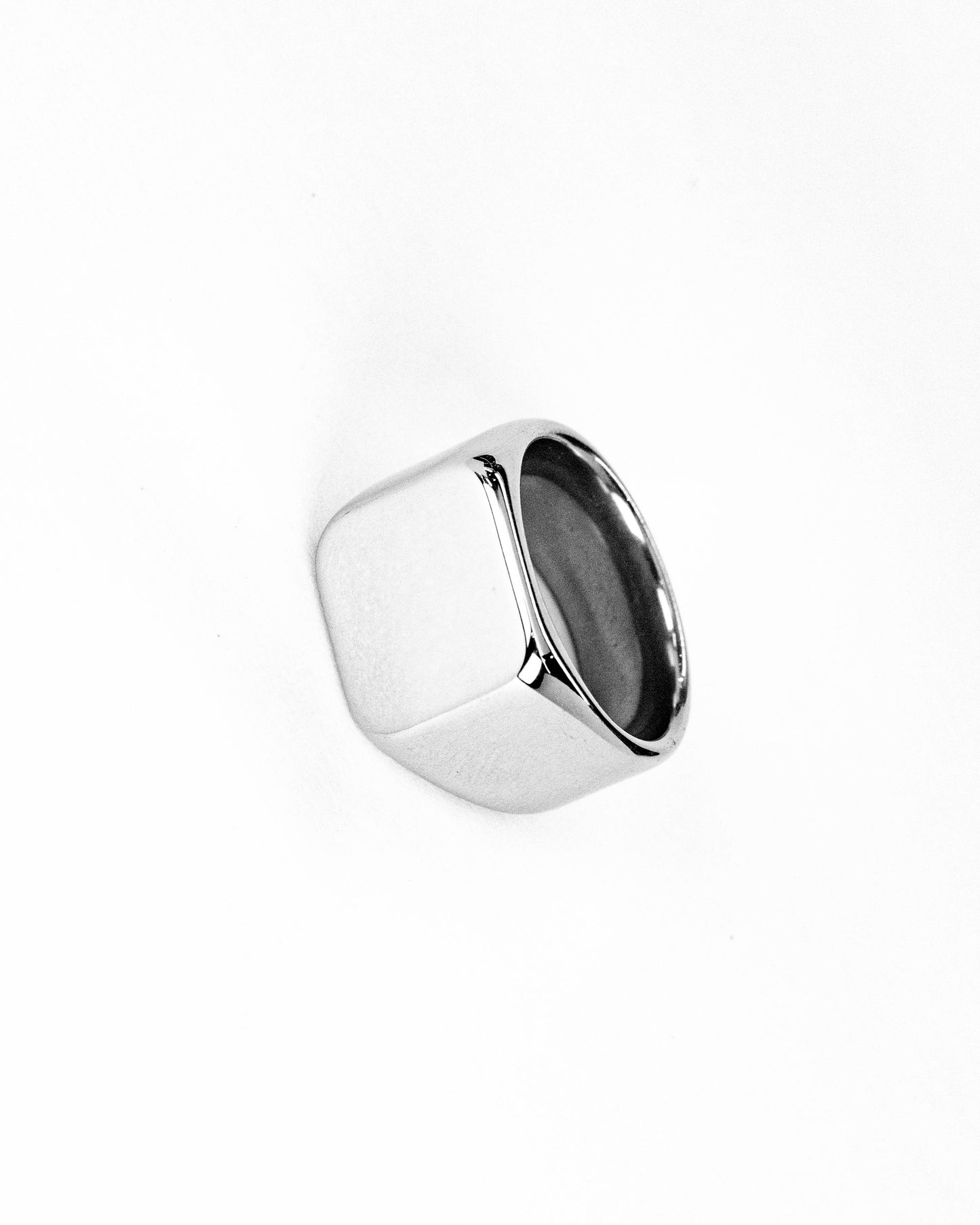 Anel Matte Silver