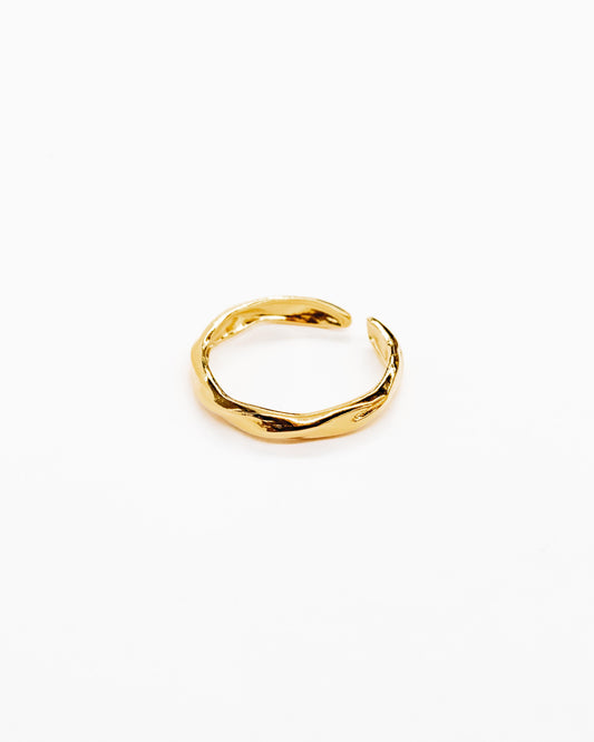 Anel Golden Twist