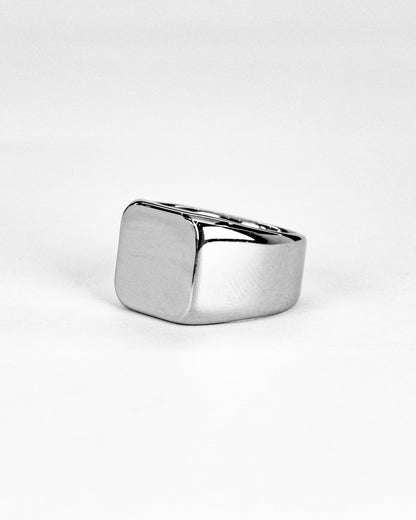 Anel Matte Silver