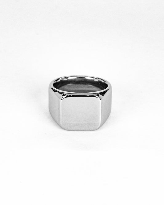 Anel Matte Silver