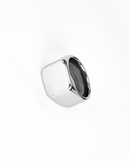 Anel Matte Silver